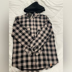 Little Bipsy flannel shacket